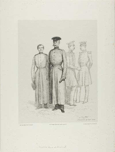 Russische Gefangene von Bomarsud von Denis Auguste Marie Raffet