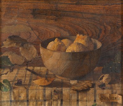 Die Schale mit Zitronen von Denis William Eden