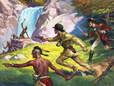 Gerettet vor den Rothäuten von Derek Charles Eyles
