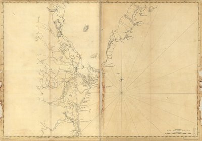 Küste von Neuengland von Cape Elizabeth, Me. bis Newburyport, Mass. von Joseph F. W. Des Barres