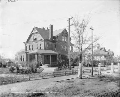Wohnsitz von Booker T. Washington, Tuskegee Institute, ca. 1906 (s/w Foto) von Detroit Publishing Co.