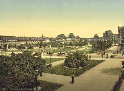 Der Louvre, Paris, ca. 1890-1900 von Detroit Publishing Co.