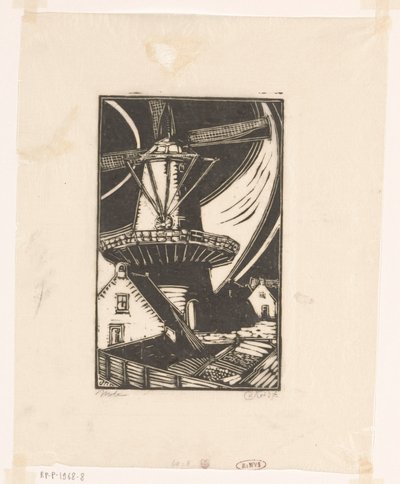 Mühle von Dick Ket (signed by artist)