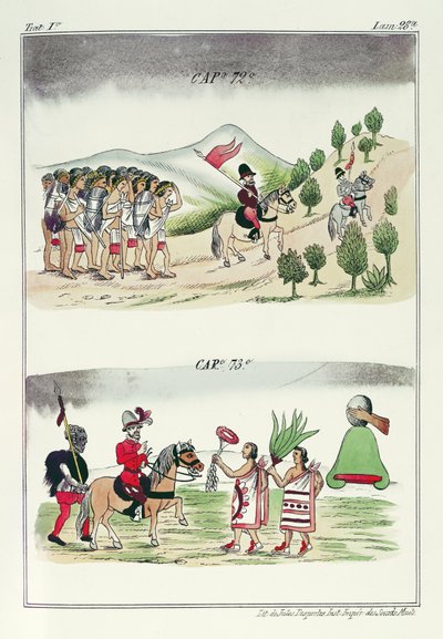 Cap 72 und Cap 73, Illustrationen aus 