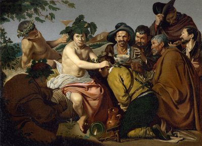 Der Triumph des Bacchus (Chromolitho) von Diego Rodriguez de Silva y (after) Velazquez