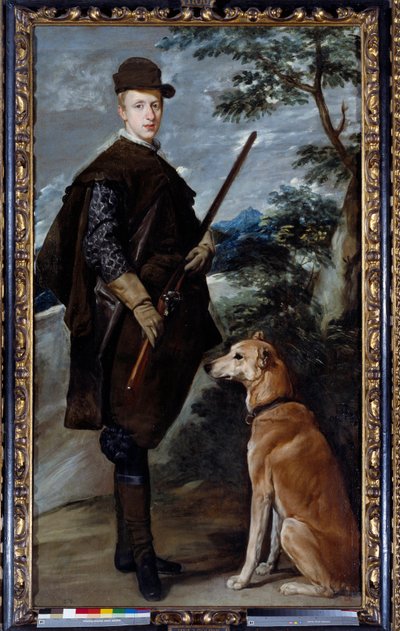 Porträt des Kardinalinfanten Ferdinand von Österreich in Jagdkleidung von Diego Velázquez