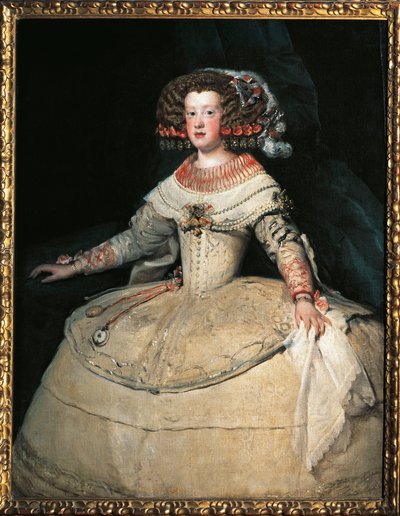 Porträt von Infantin Maria Theresa von Spanien von Diego Velázquez