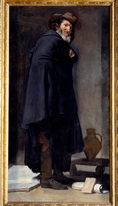 Porträt von Menippe von Diego Velázquez