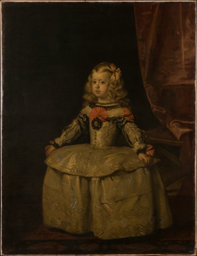 Porträt der Infantin Margarita (1651-1673) von Diego Velázquez