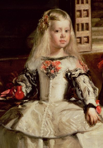 Las Meninas oder Die Familie von Philipp IV., ca. 1656 (Detail) von Diego Velázquez