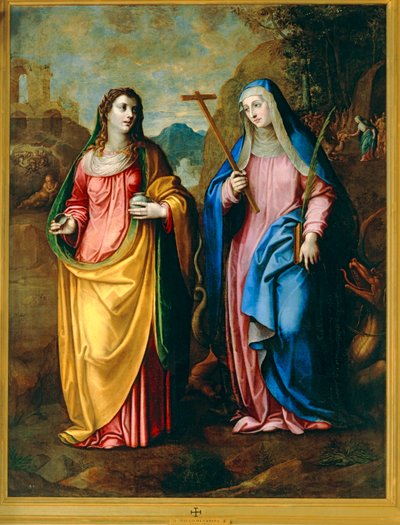 Heilige Magdalena und Martha von Diego de Urbina