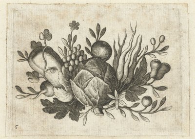 Feston von Früchten. Fruchtenbüchlein zum Reisen dienlich von Dietrich Krüger (attributed to)