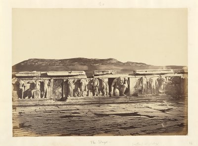 Griechische Studie, Die Bühne von Dimitrios Constantin