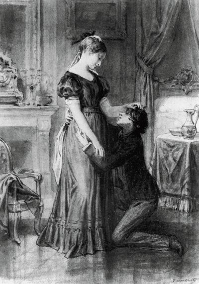 Illustration für Bekenntnisse eines jungen Mannes von Diogene Ulysse Napoleon Maillart