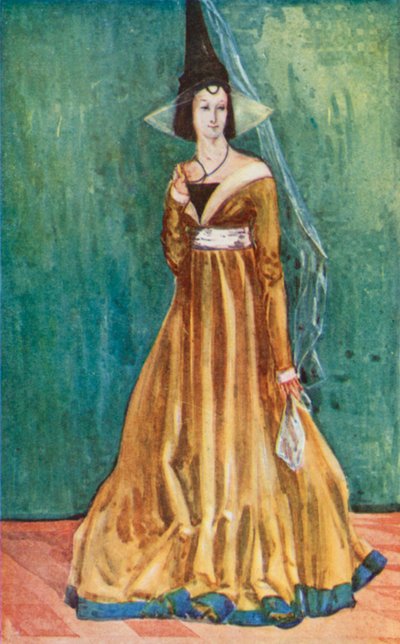 Eine Frau aus der Zeit von Edward IV. 1461-1483 von Dion Clayton Calthrop