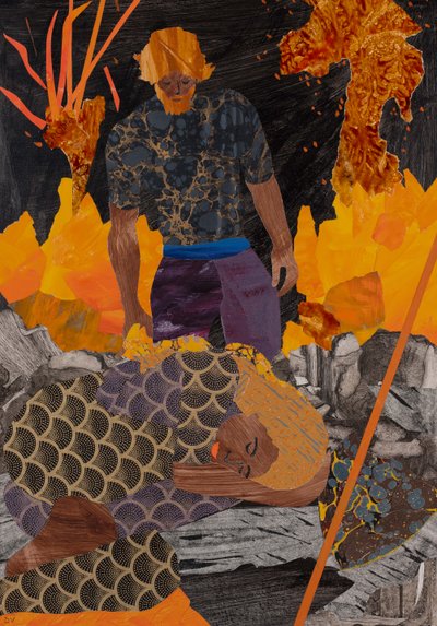 Siegfried findet Brünnhilde, Wagners Ringzyklus von Dione Verulam