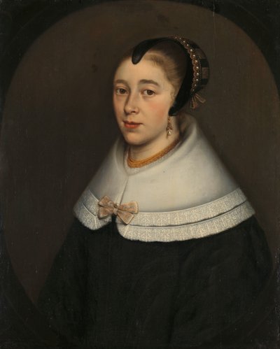 Porträt einer Frau, vermutlich Catharina Kettingh (1626/27-73), Ehefrau von Bartholomeus Vermuyden von Dirck Craey