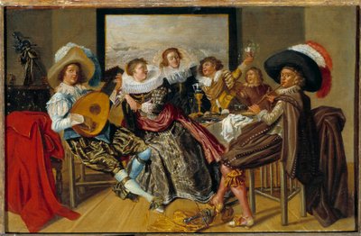 Galantes Treffen von Dirck Hals