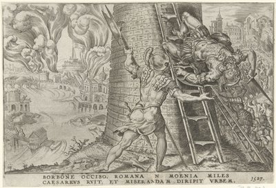 Sturm auf Rom, 1527 von Dirck Volckertsz. Coornhert