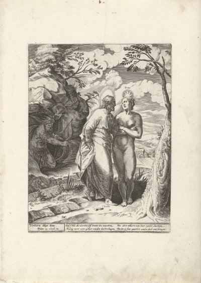 Christus liebt die Wahrheit, aber sie wird von Übeltätern gehasst von Dirck Volckertsz. Coornhert