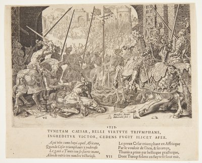 Die Siege von Kaiser Karl V. von Dirck Volckertsz. Coornhert