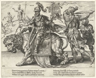 Triumph von David von Dirck Volckertsz. Coornhert