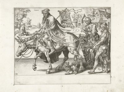 Triumph von Tobias von Dirck Volckertsz. Coornhert