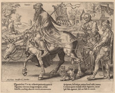 Der Triumph des Tobias von Dirck Volckertz Coornhert after Maerten van Heemskerck