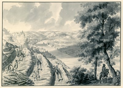 Blick auf Namur und den Fluss Maas, vom Südwesten gesehen von Dirk Maas (possibly)