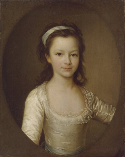 Porträt der Gräfin Jekaterina Artemjewna Woronzowa 1780-1836 als Kind, Ende der 1780er Jahre von Dmitri Grigorievich Levitsky