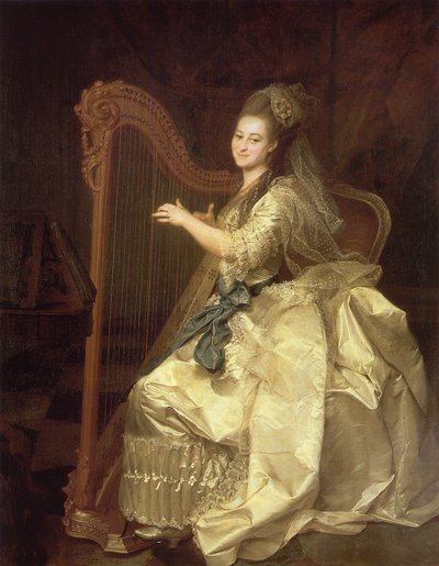 Porträt von Glaphira Ivanovna Alymova 1758-1826, 1776 von Dmitri Grigorievich Levitsky