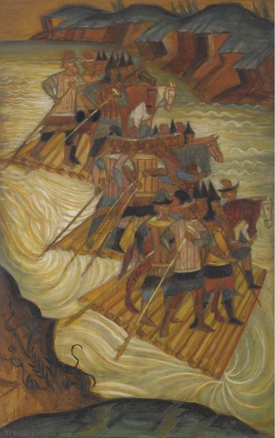 Den Fluss überqueren von Dmitri Semyonovich Stelletsky