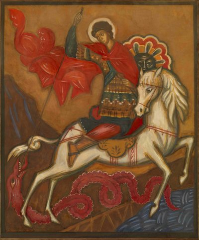 Sankt Georg und der Drache von Dmitri Semyonovich Stelletsky