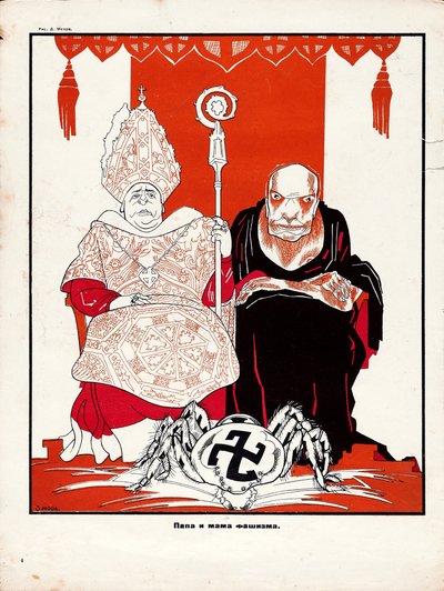 Papa und Mama: Faschist, frühe 1930er Jahre von Dmitri Stachievich Moor