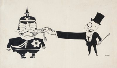 Kapitalismus und deutscher Militarismus sind große Freunde, 1920-1925 von Dmitriy Stakhievich Moor