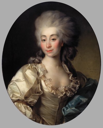 Porträt der Gräfin Urszula Mniszech von Dmitry Levitzky