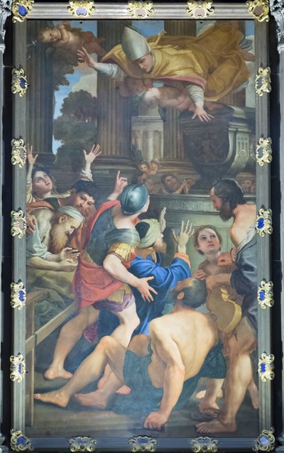 Die Kranken am Grab von San Gennaro von Domenichino (1581 1641)