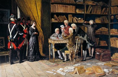 Durchsuchung des Hauses von Eleonora Pimentel von Domenico Battaglia