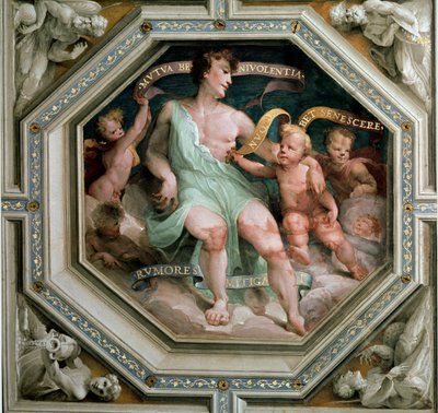 La mutua benevolenza o concordia (Gegenseitige Wohlwollen oder Eintracht) von Domenico Beccafumi