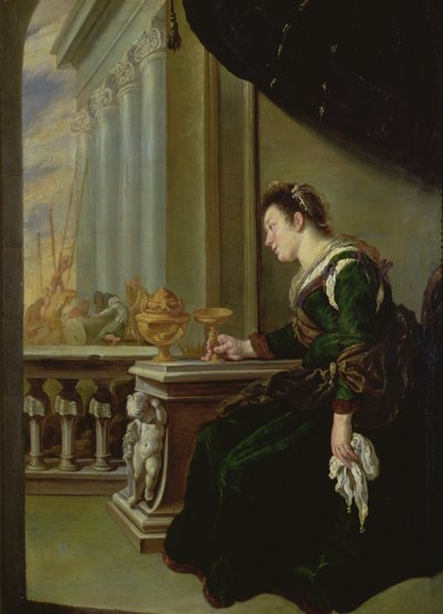 Artemisia trauert um Mausolos von Domenico Fetti or Feti