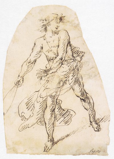 David mit der Schleuder von Domenico Gargiulo