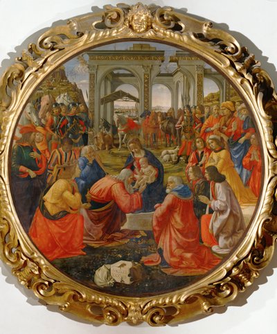 Anbetung der Könige von Domenico Ghirlandaio