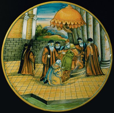 Doge Enrico Dandolo krönt Baldwin I von Domenico Master