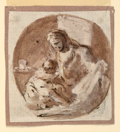 Madonna mit Kind von Domenico Mondo