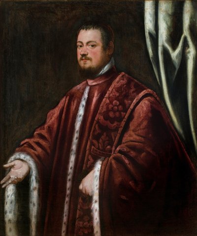 Porträt von Nicolo Da Ponte von Domenico Robusti Tintoretto