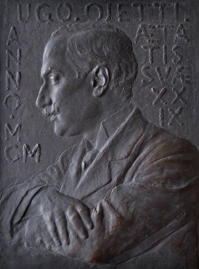 Porträt von Ugo Ojetti von Domenico Trentacoste