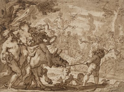 Der Triumph des Bacchus, ca. 1642-1703 von Domenico the Elder Piola