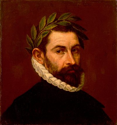 Porträt des Dichters Alonso de Ercilla y Zuniga von Dominico El Greco