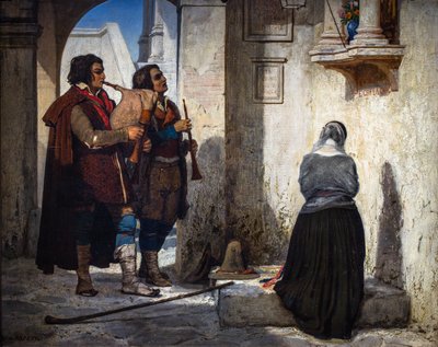 Gebet zur Madonna von Dominique Louis Papety