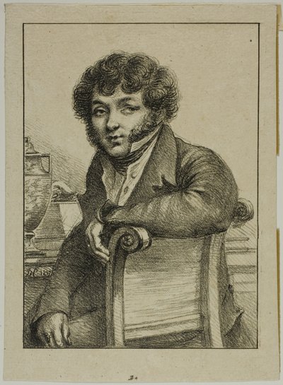 Porträt von Brunet, Drucker von Dominique Vivant Denon